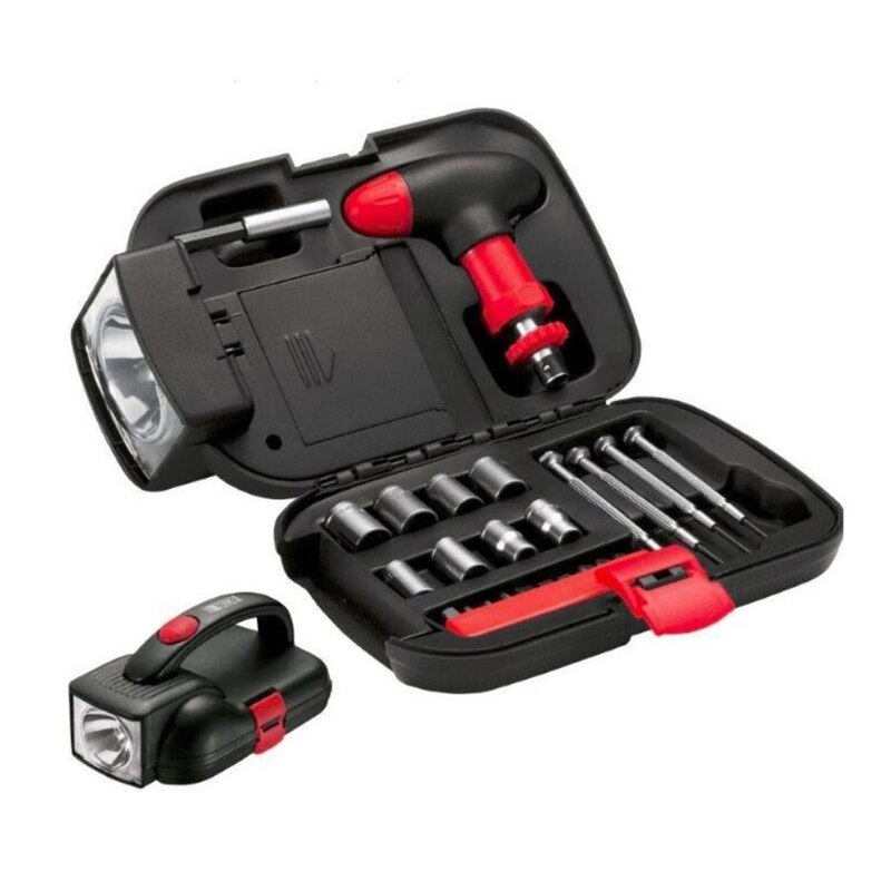 Screwdrivers Tool Set Package with Worklight and Flashlight for Craftsman Work Y5JA