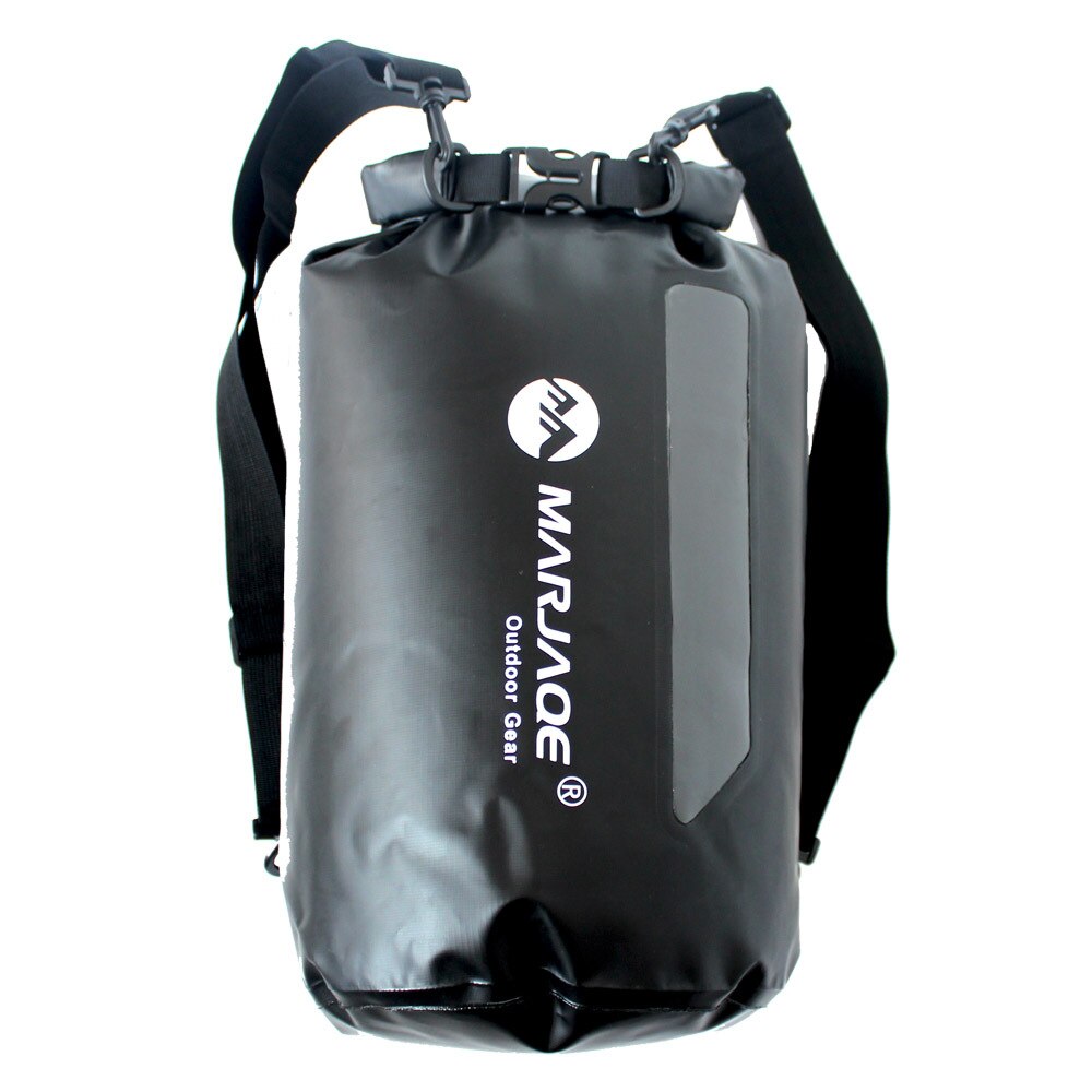 20L Marjaqe Rugzak Venster Waterdichte Tas Drift Tas Strandtas Outdoor Waterdichte Tas Sunstream Tas: black