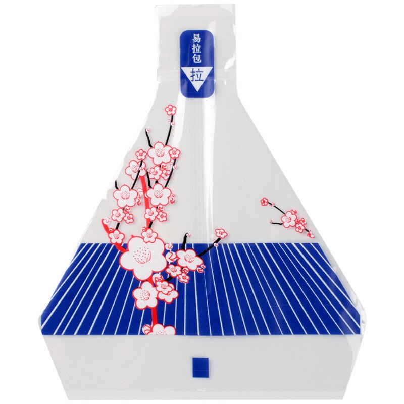 10pcs Japanese Style Triangle Rice Ball Packing Bag Japanese Cuisine Making Tools Bento Accessories: 5