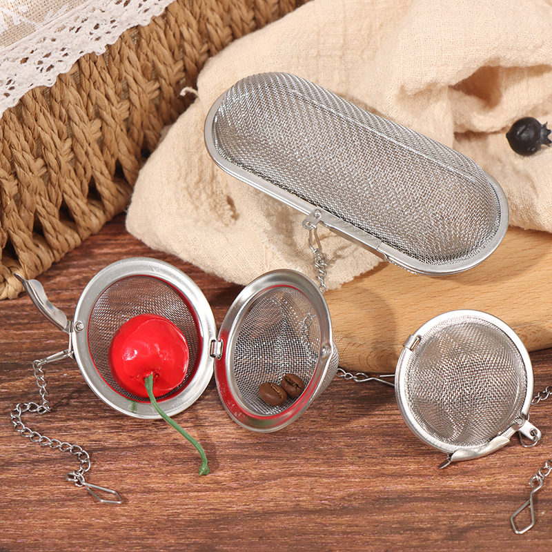 Metal Tea Infuser Herbal Novelty Stainless Steel Strainer Filter Cold Spice Cook
