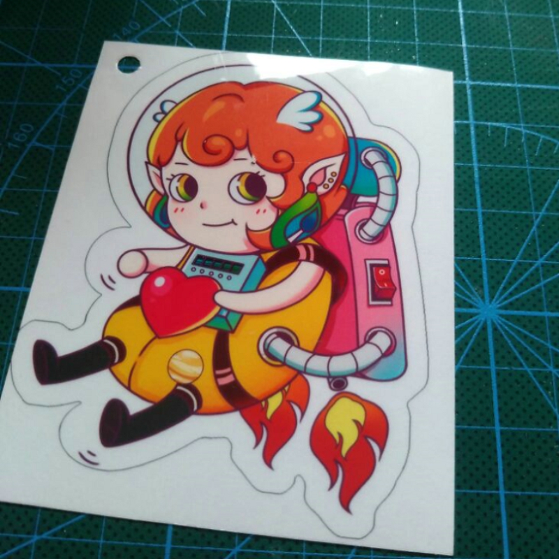 A4 label sticker voor laserprinter, 50-60 vellen, waterdichte clear PET label met krasbestendigheid coating