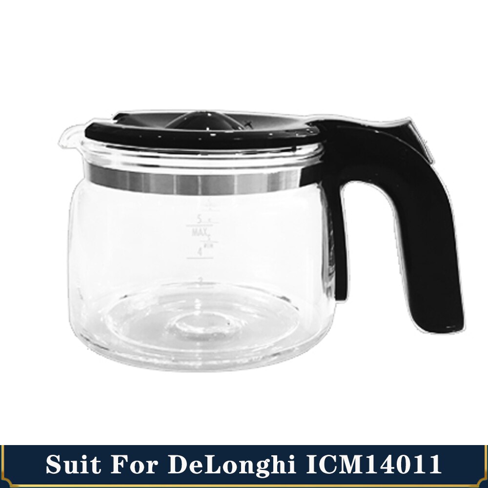 For Delongi coffee machine spares ICM14011 coffee maker Spare parts for delft coffee machines: Black
