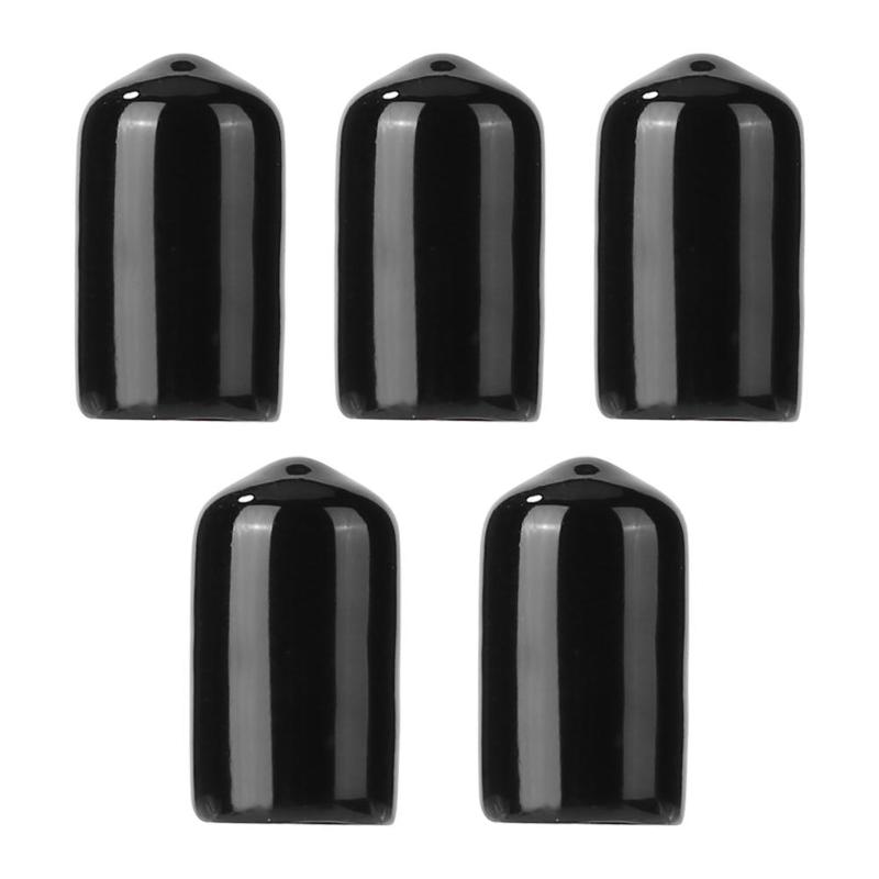 5pcs Billiards Pool Cue Tips Rubber Protector Head Cover Supplies 10/12/13/14mm Billiards Club Topper Saver Rubber Head Cover: 10mm