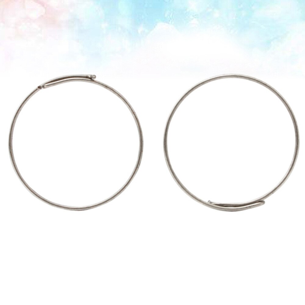 2PCS Stainless Steel Mountain Bike Pawl Spring Replacement Road Bike Freehub Pawl Spring (Silver)