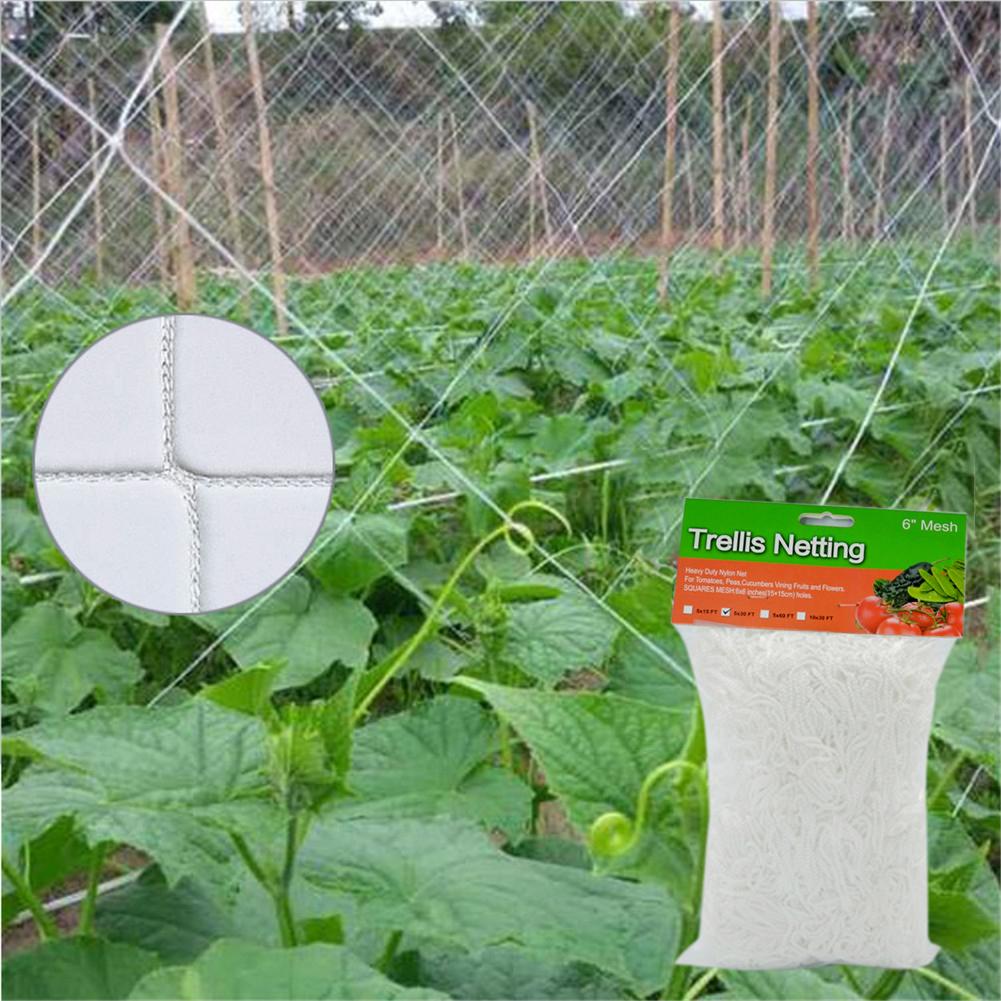 Trellis Netting Polyester Plant Climb Trellis Netting Support Space Saving Plant Climbing Net Gardening Accessories