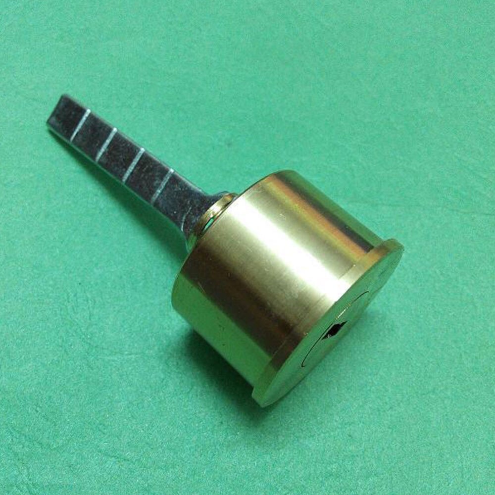 Universal Lock Line Shaped 6Keys Night Latch Bolt Brass Replacement Copper Round Profile Rim Cylinder Lined Door Lock