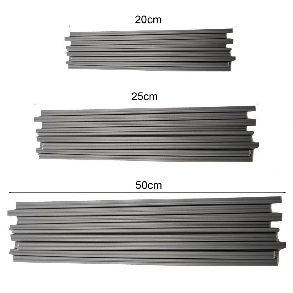 10Pcs Plastic Welding Rod Good Tensile Strength PP/PVC Different Specifications Welding Sticks Straight Welding Rod for Factory