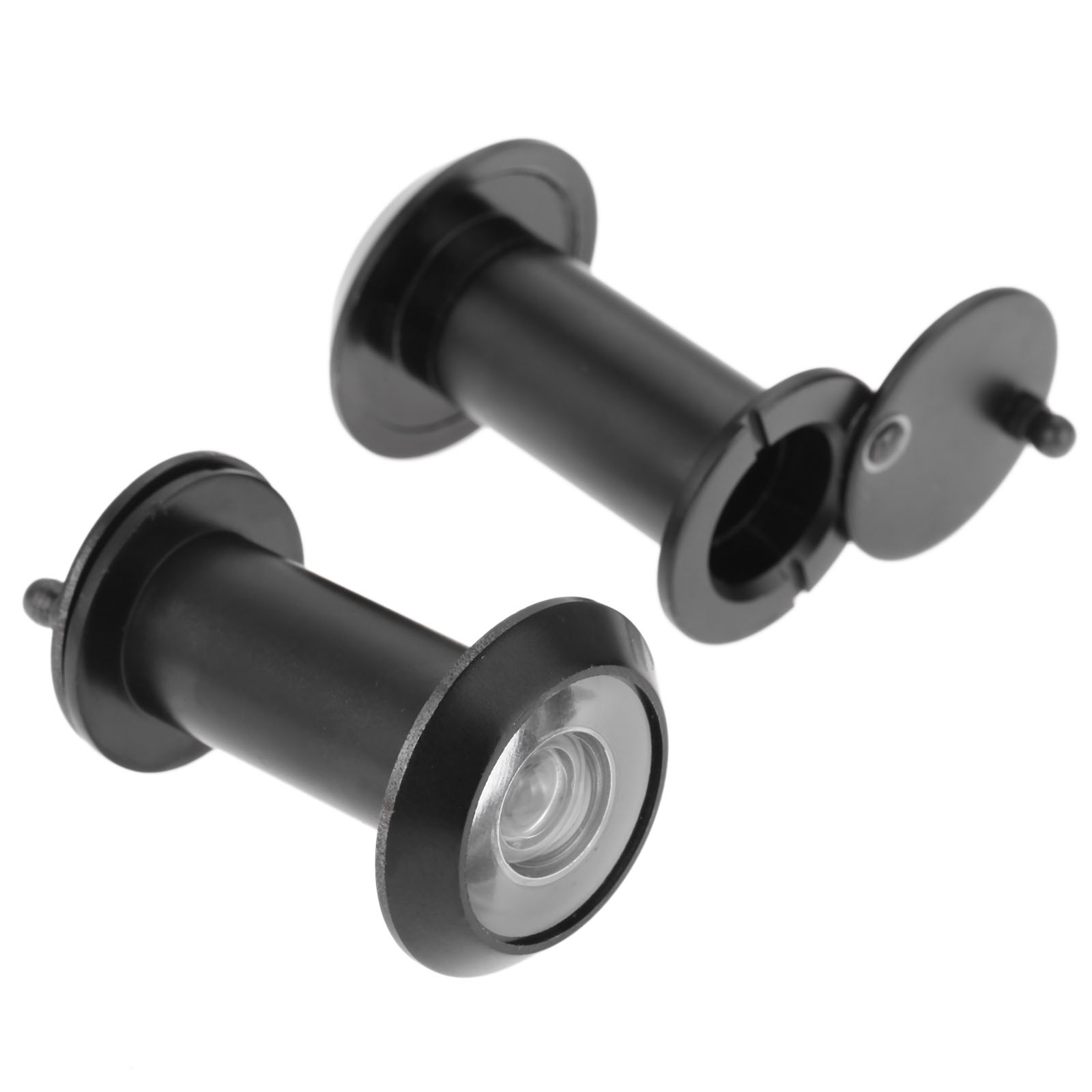 Dreld ren koppar 200 grader vidvinkel dörrvisare justerbar hemsäkerhetsdörr titthålshus stöldskydd för 35-55mm dörrar