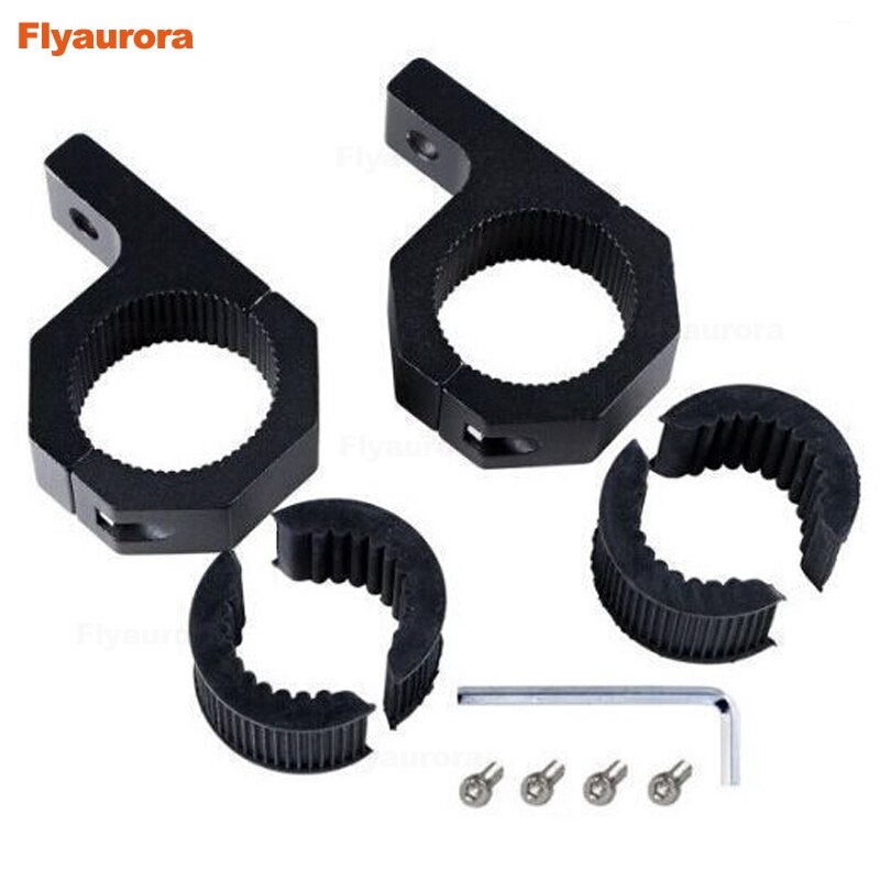 2pcs Light Braket Universal LED Work Bracket Holders Spot/floodlight Auxiliary Mount Bracket for Off-road vehicles Trucks boats