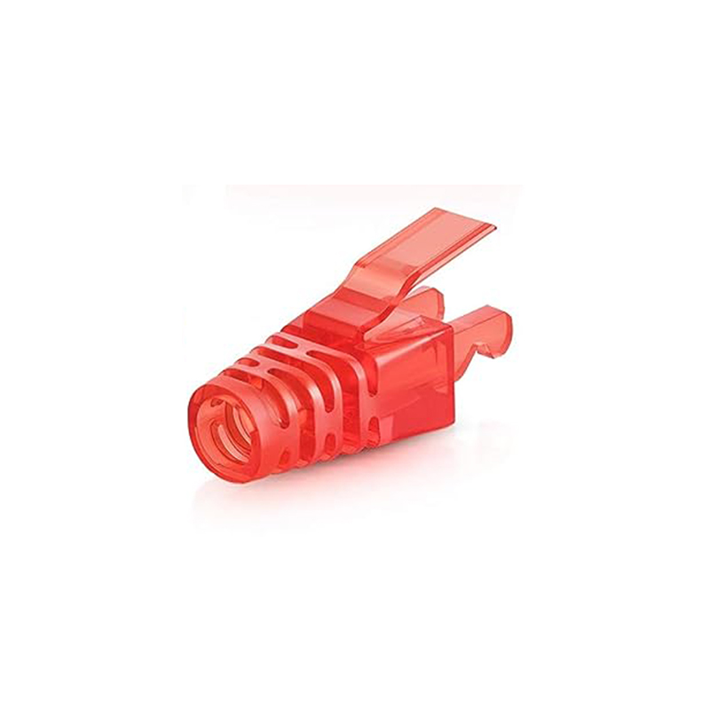 Linkwylan RJ45 Cat6 Pass Through Connectors Assorted Colors EZ to Crimp Modular Plug for Solid or Stranded UTP Network Cable: Silver / 1.8m
