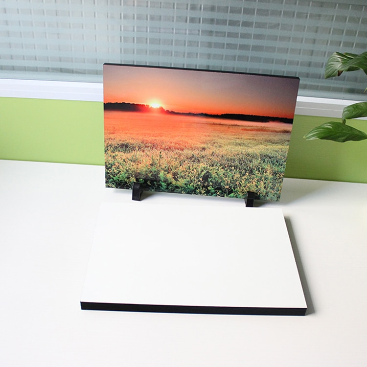 Blank Sublimation MDF Photo Plate 15x20cm Tag DIY Printing Sublimation Ink Transfer Print