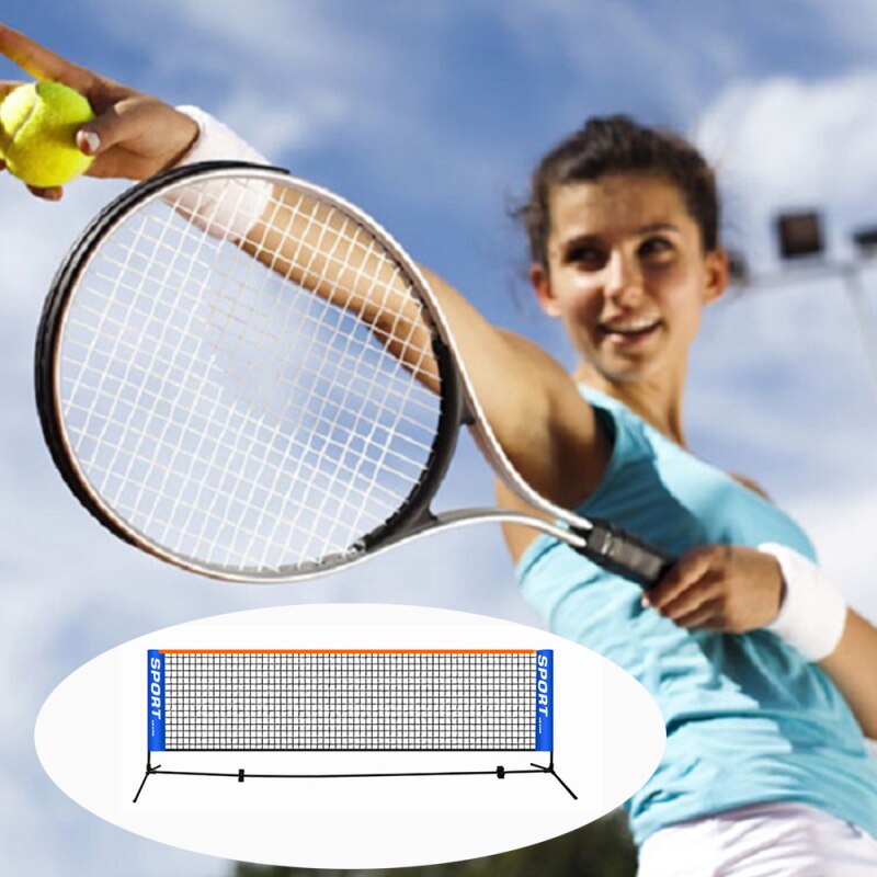 Portable Tennis Net Outdoor Sport Training Standard Indoor Foldable Tennis Ball Net 3.1 Meters Available