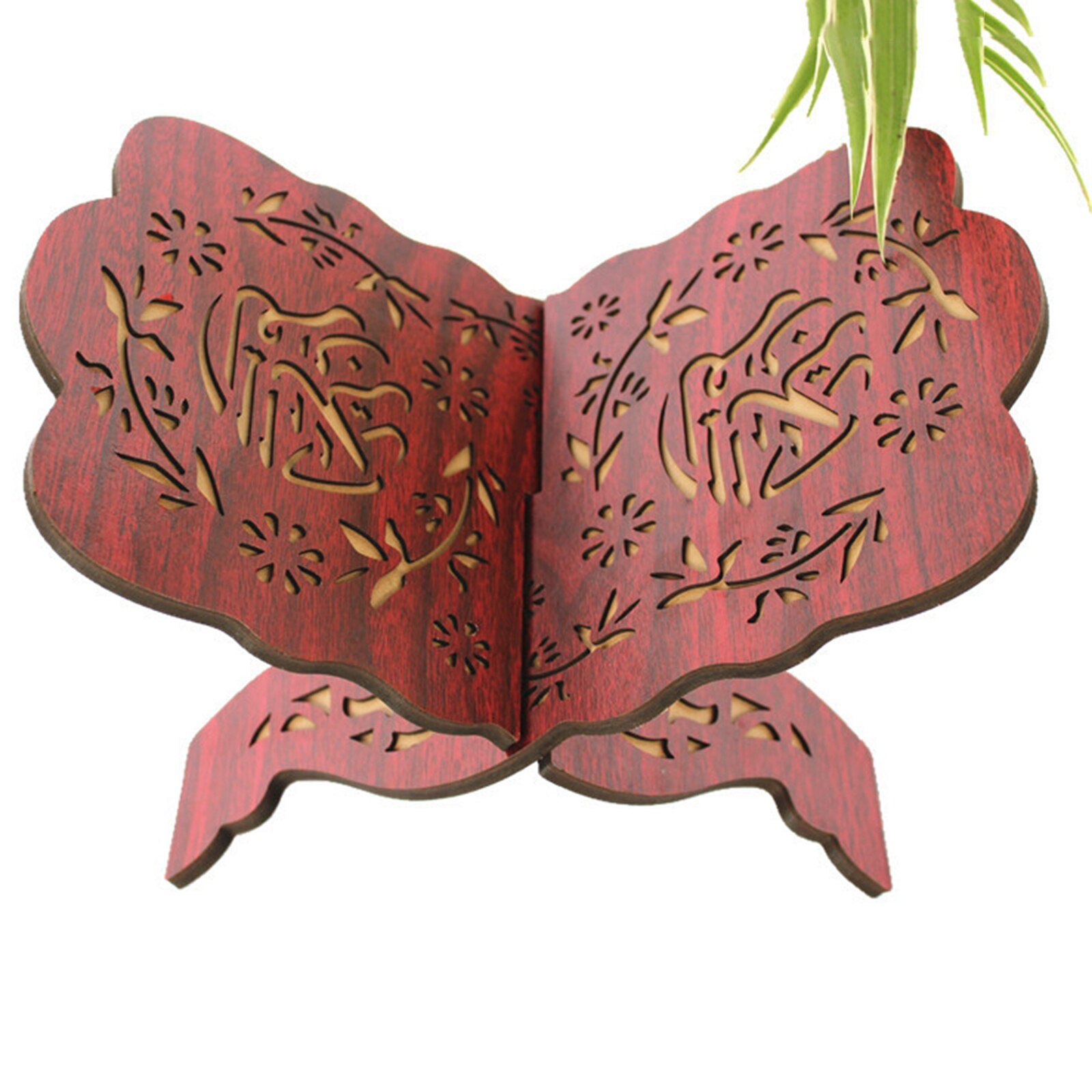 Estantería de madera hecha a mano para libros islámicos, soporte de libro para rezar, corán, Rehal, Islam