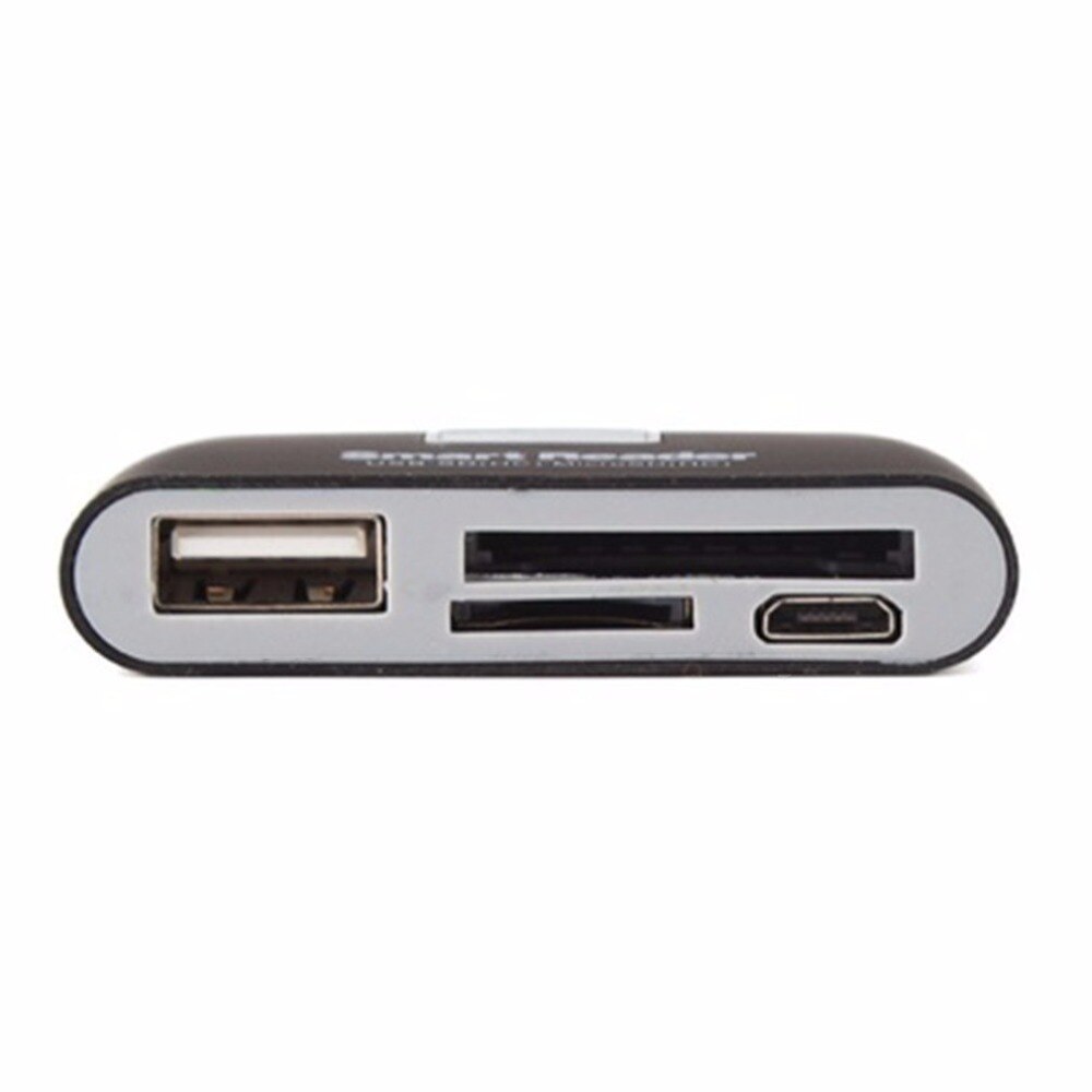 2 in 1 OTG Smart Card Reader TF SD Micro USB Charge Port USB 2.0 Date Transfer for Samsung for Andriod Phone Tablet