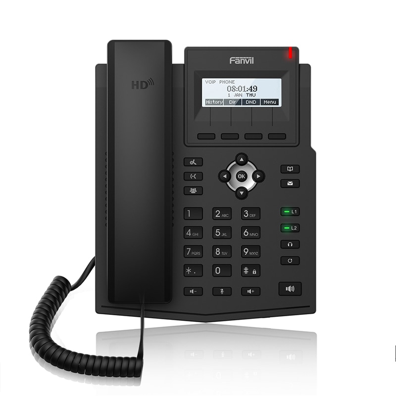 Fanvil IP Phone X1S/X1SP Enterprise VoIP IP Telephone For Hotel Business Meeting Wireless Telephone HD Audio Support EHS Headset