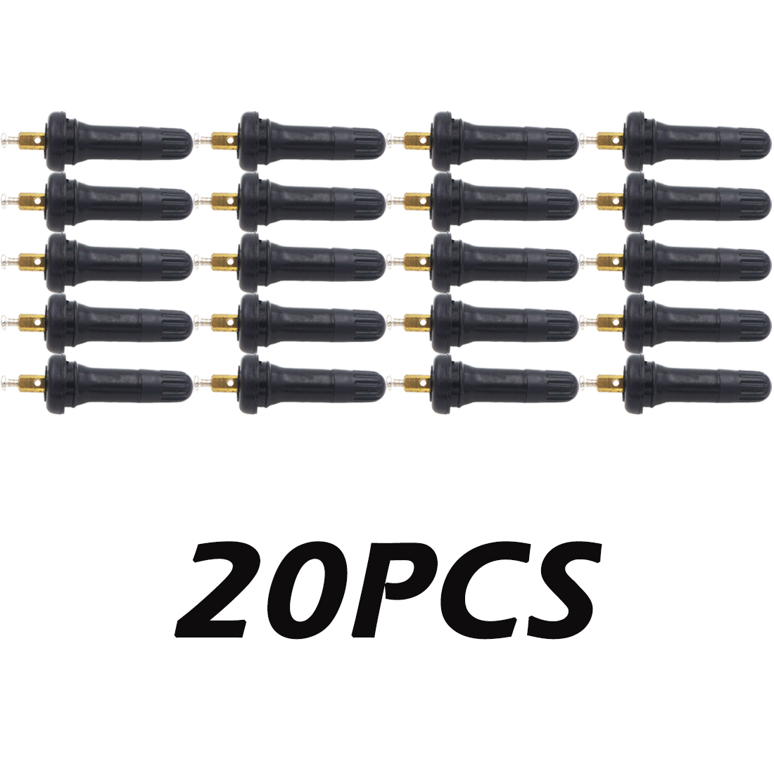 Rubber Tyre TPMS Sensor Valve Stem Tire Pressure Monitoring System Repair Service Kits For GM Chevrolet GMC Cadillac Buick