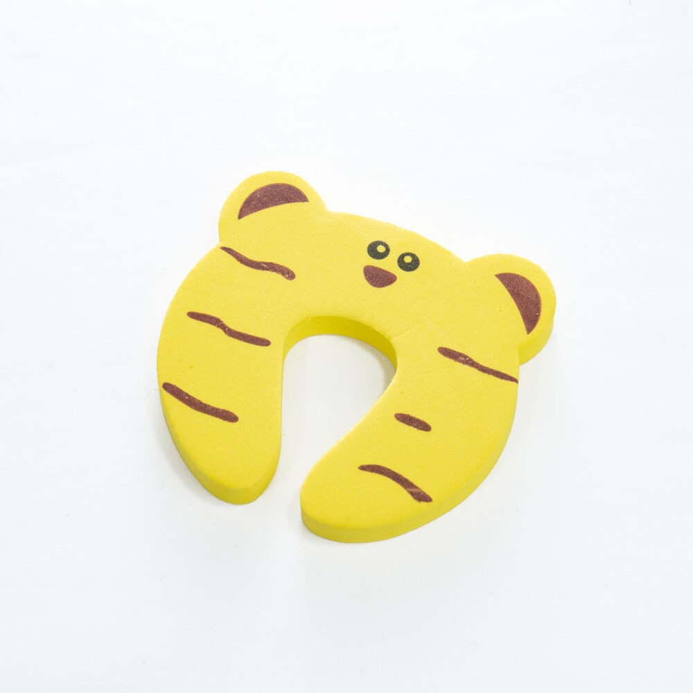 3pcs Baby Protector Door Stops Stopper EVA Door Blocked Safe Kid Protection From Children Furniture Cartoon Exit Card Door Clamp