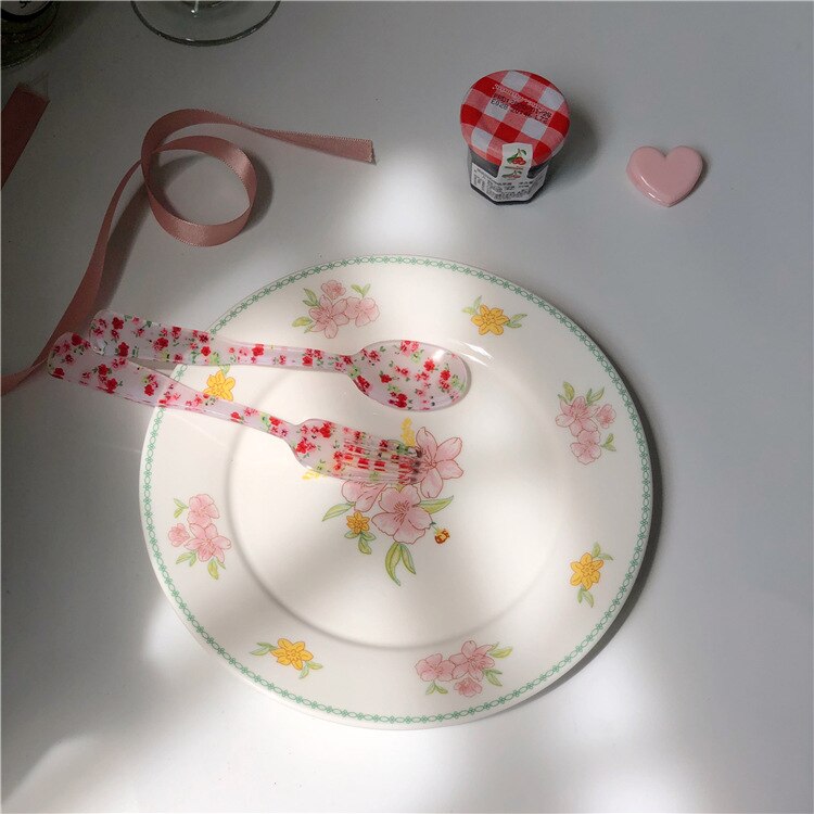 LadyCC Japanese Ceramic Plate Ceramics Dishes and Plates Sets Dinner Plates Set Fruit Plate Japanese Dishes Snack Plate