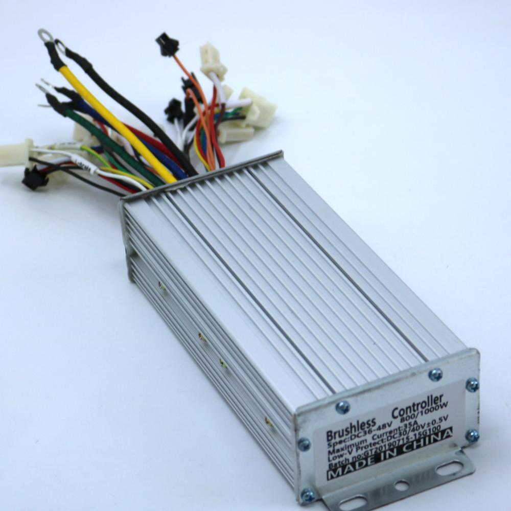 Greentime 36V 48V 800W 1000W 35A Brushless DC Motor Controller Ebike Controller +SW-LCD Display One Set