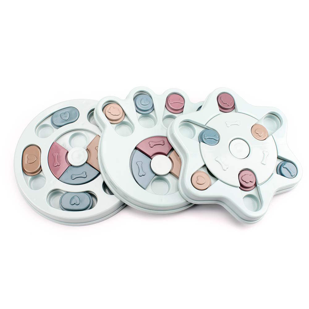 Dog Puzzle Toys Pet Dog Training Games Feeder For Small Medium Dog Puppy Increase IQ Interactive Slow Dispensing Feeding