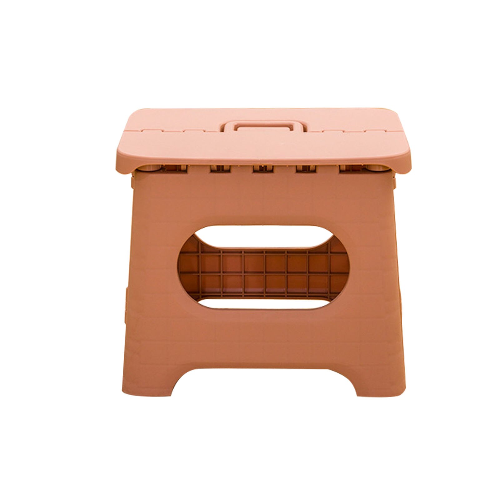 Sgabello pieghevole salvaspazio portatile da viaggio sicuro portatile per adulti bambini PP casa antiscivolo comodo multifunzione: rosa S