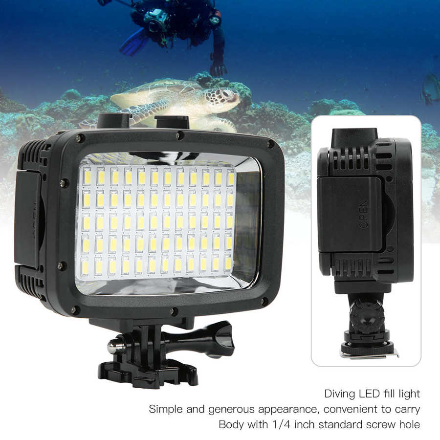 studio light SL 101 LED Diving Camera Video Fill Light 40M Waterproof 5500 6000K Photography Lighting photo light Diving