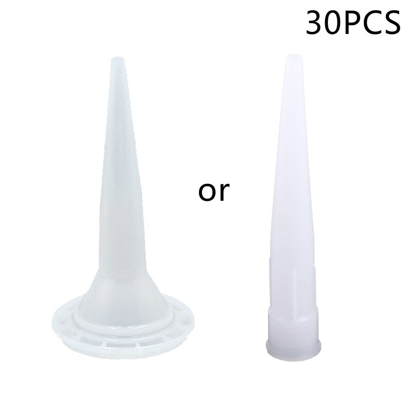 Herbruikbare Worst Kitpistool Tips En Kegel Nozzles Kalefateren Nozzle Applicator 30x Vervanging Extension Tool Levert