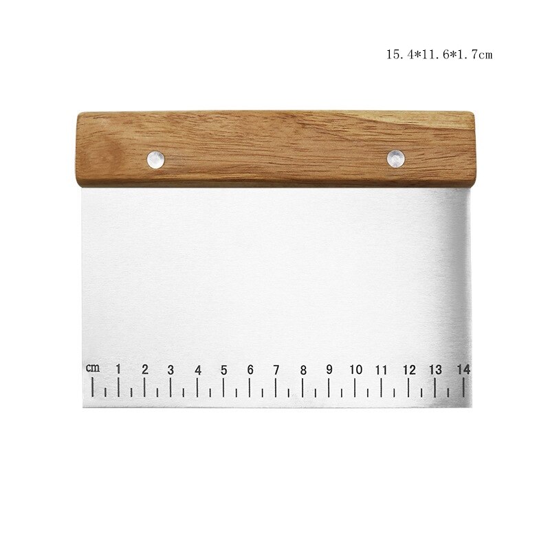 1PC Stainless Steel Adjustable Wire Cake Cutter Slicer Leveler DIY Cake Baking Tool Cake Scraper Kitchen Gagets: Brown