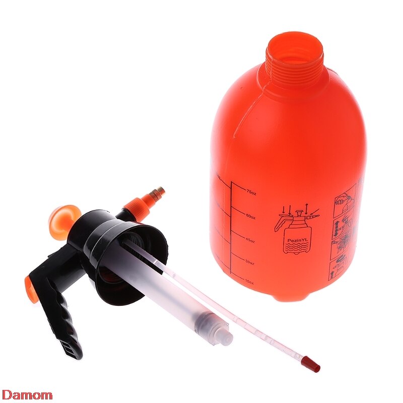 Portable 2.0L Chemical Sprayer Pressure Garden Spray Bottle Handheld Sprayer