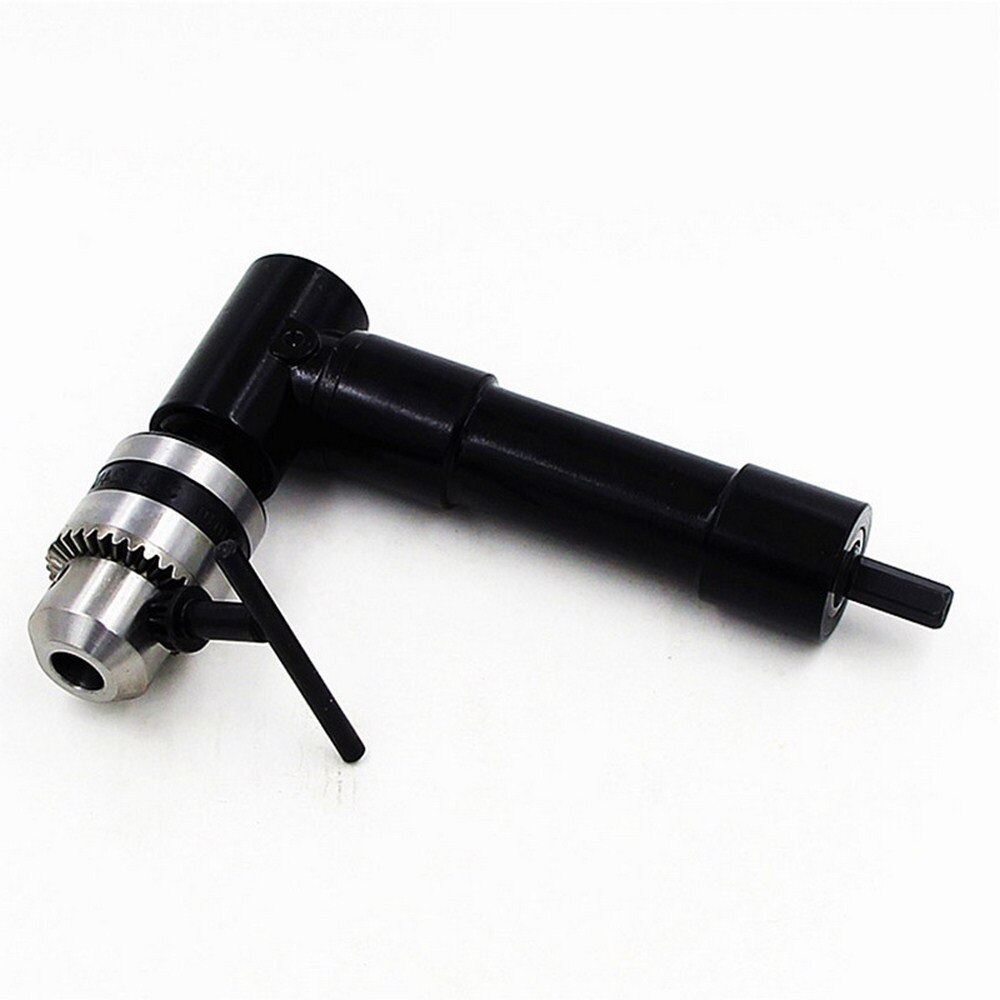 Right Angle Drill Adapter, Right Angle Bend Extension Chuck 90 Degree Drill Attachment Adapter Power Electric Drill Tool