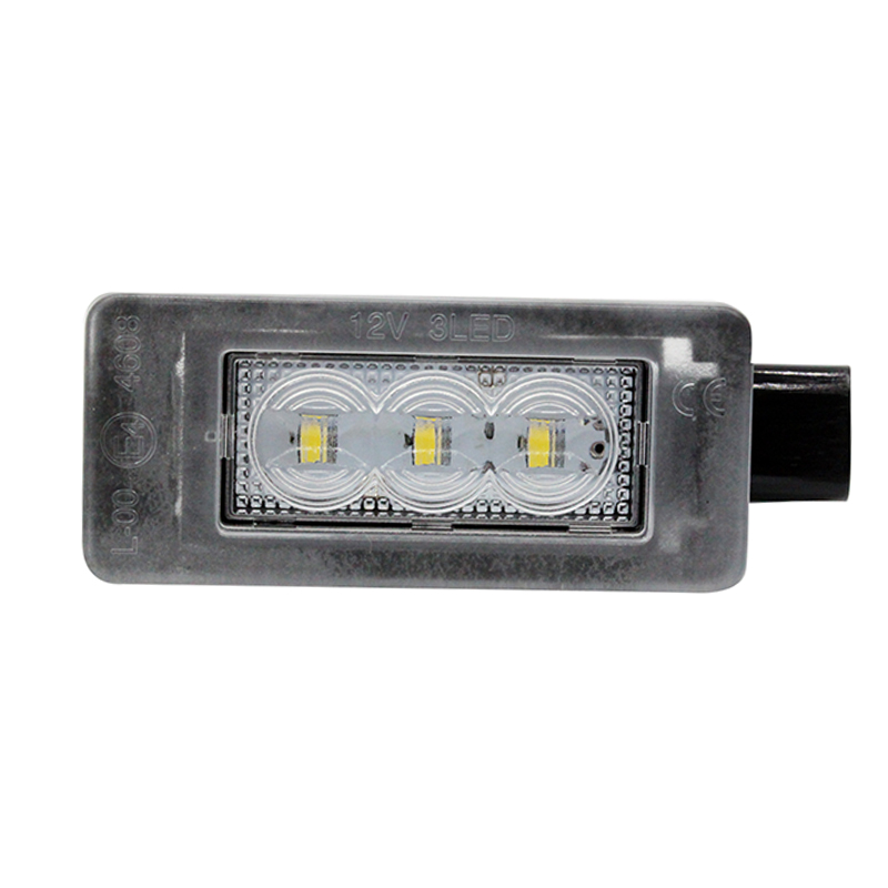 Luz LED de número de matrícula de coche para Citroen C5 III Peugeot 207 CC 308 MK2 208 con controlador Canbus incorporado