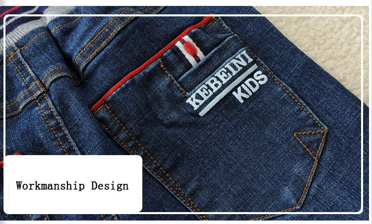 Kids Denim Broek Baby Jongens Jeans Peuter Tiener Jongen Broek Lente Herfst Herfst 100% Katoen 3T 4 5 6 7 8 9 10 11 12 13 Jaar