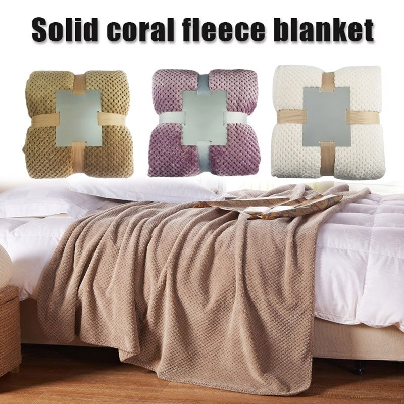 Weighted Blanket Sleep Deep Full Solid Color Soft Warm for People Insomnia Home Bedroom SCVD889