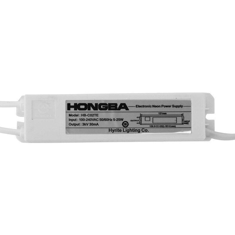 SHGO -HB-C02TE 3KV Power Supply for Glass Neon Sign Light Electronic Neon Signs Lights Transformer US Plug