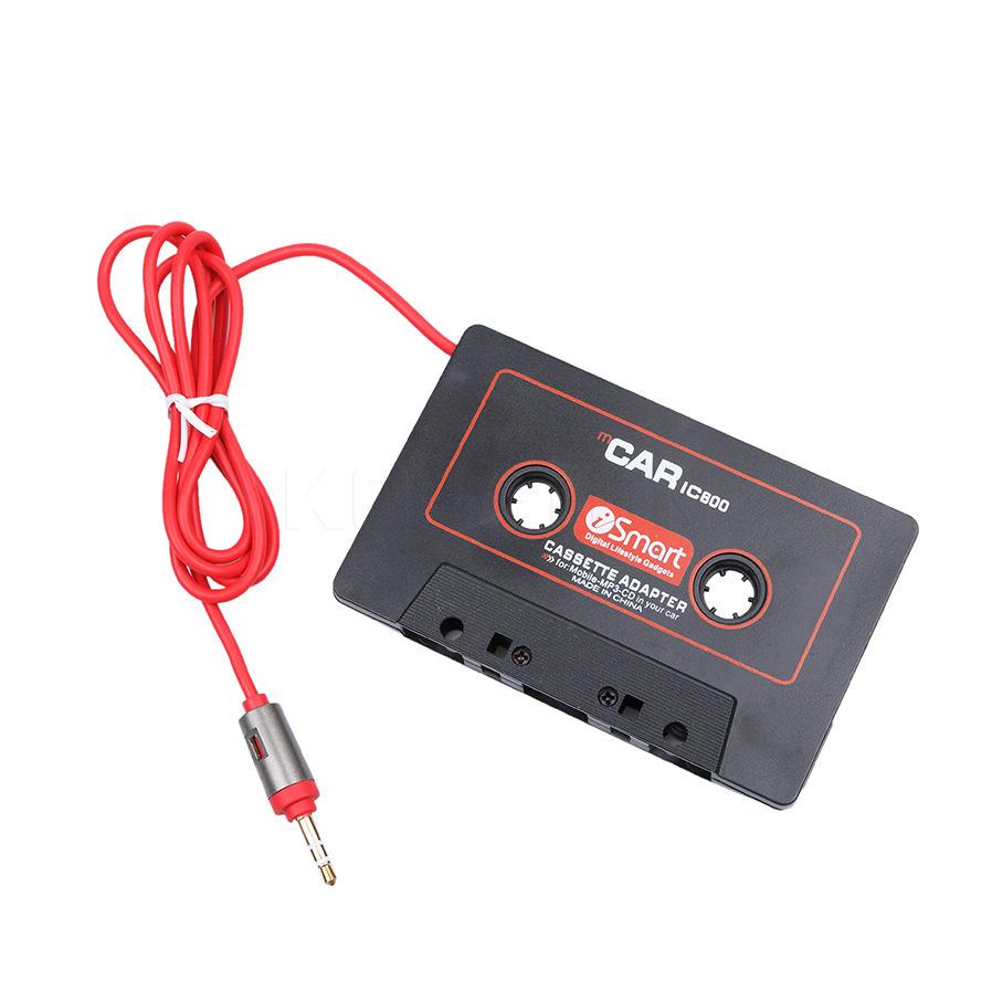 Lumiparty 3.5Mm Car Aux Audio Tape Cassette Recorder Adapter Converter Voor Auto Cd Speler MP3 R35