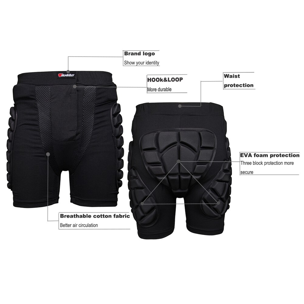 Rodilleras protectoras acolchadas para esquí, almohadilla de protección de impacto para snowboard, patinaje y esquí