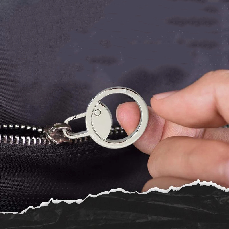 Ring Rits Puller Afneembare Rits Pull Tab Hoofd Instant Reparatie Tools Voor Bagage Koffer Boot Jas Jas Schoenen Rugzak Tas