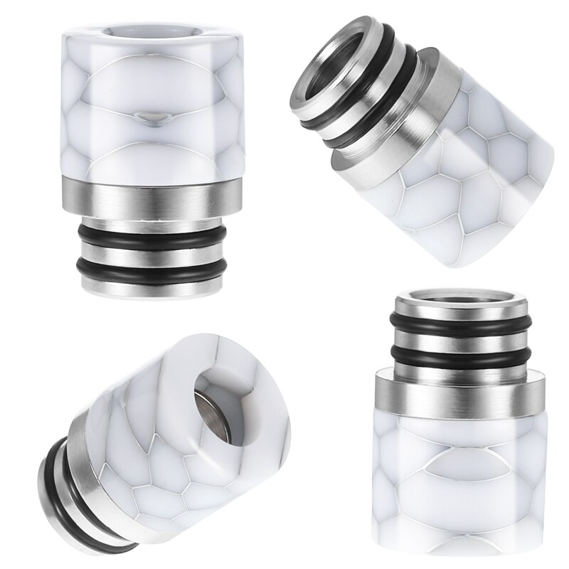 810 Drip Tips Replacement Honeycomb Standard Drip Tip Resin Drip Tip Connector Cover Quick Fitting for Coffee Machine Favors