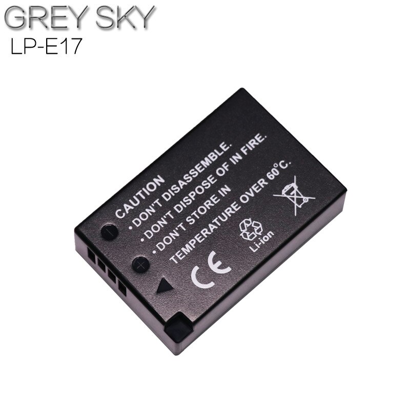 LP-E17 LP E17 LPE17 Rechargeable 1040mAh Lithium Batterie Pour Appareil Photo Numérique Canon EOS M5 M6 200D T6I T6S 750D 760D 77D X8I