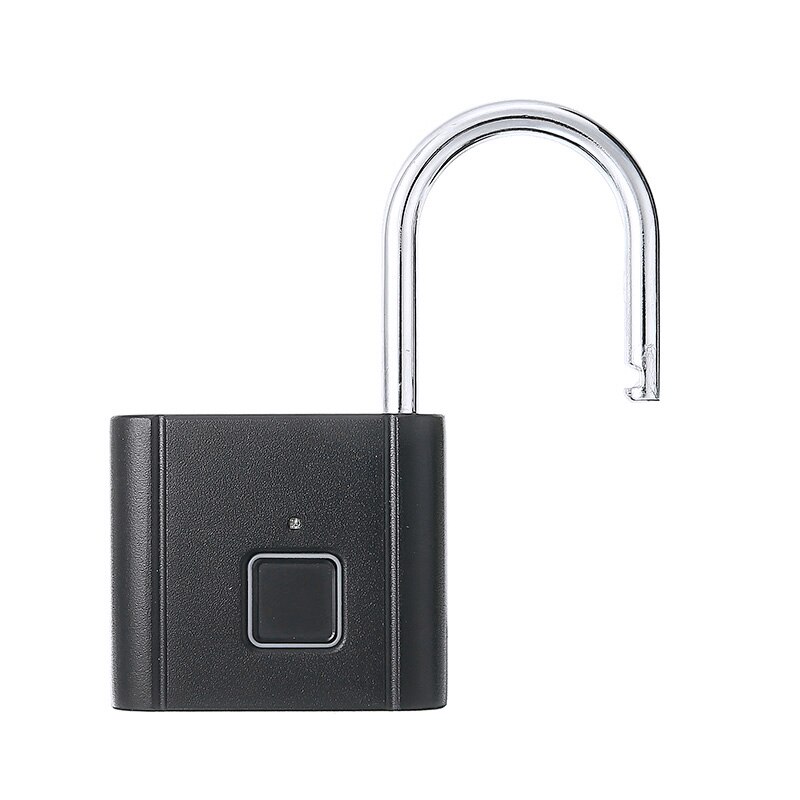 Smart Keyless Fingerprint Padlock USB Rechargeable Door Lock Home Door Suitcase Bag Lock Self Developing Chip