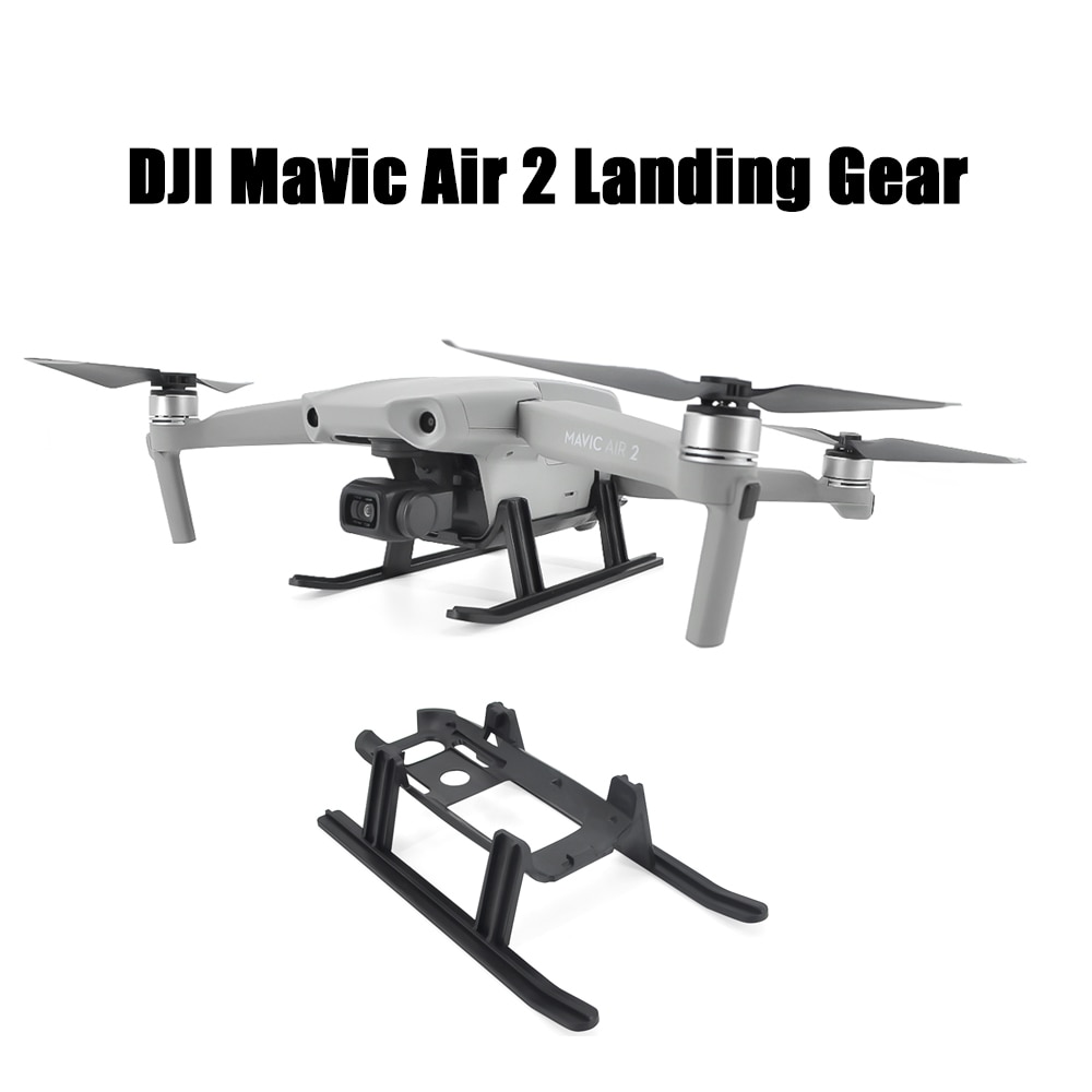 Mavic air 2 landingsstativ benstøtte træningsstativ hurtig frigørelsesforlænger sikkert landingsudstyr til mavic air 2 drone tilbehør