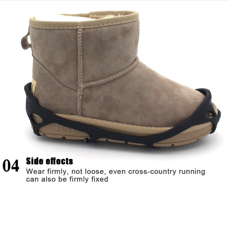 Universal Non-Slip Crampons Anti-Slip Over Shoe Durable Cleats with Good Elasticity Easy to Pull on and Take off