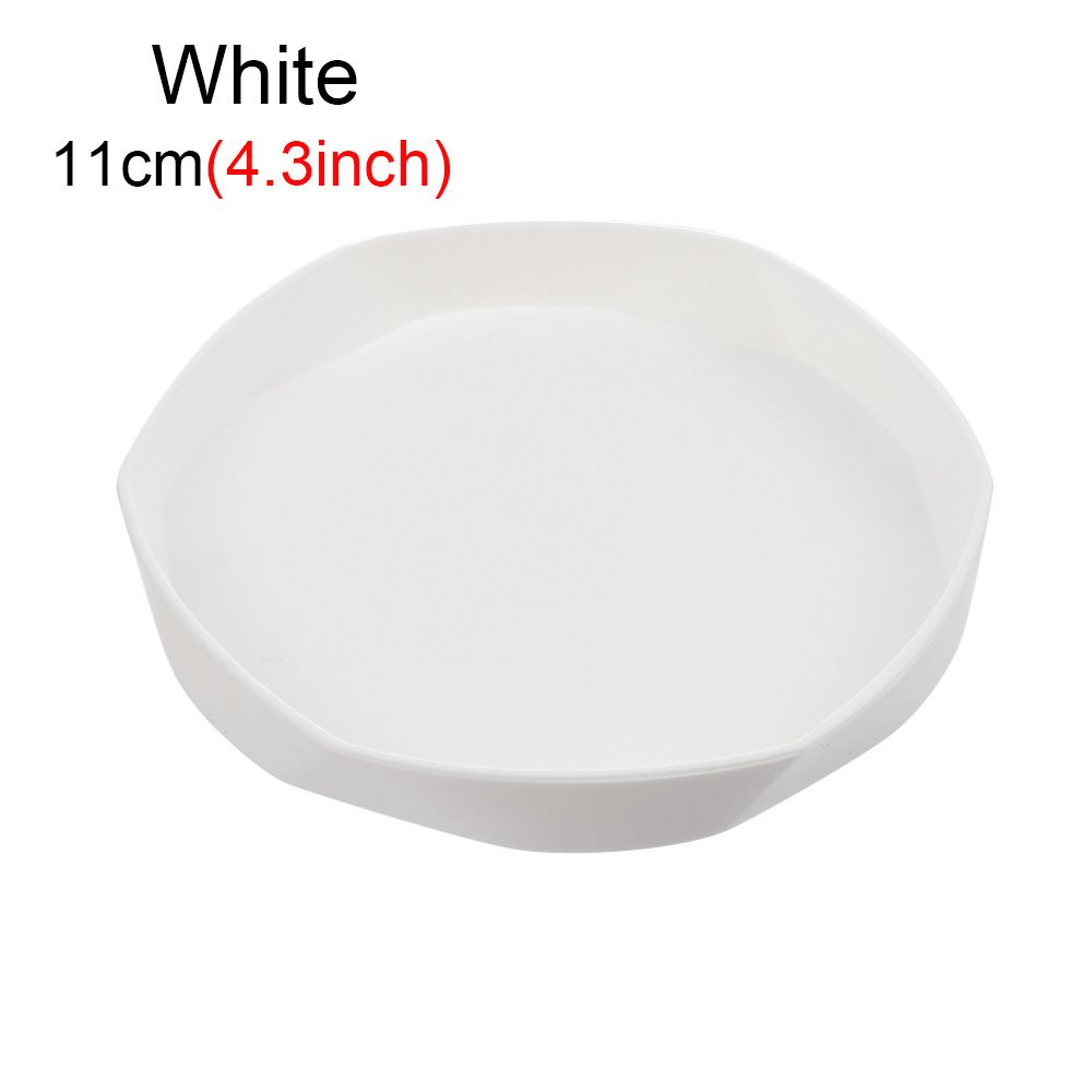 1Pcs Plastic Resin Plant Saucer Drip Trays Plastic Tray Saucers Indoor Outdoor Flower Garden Pot: Lavender