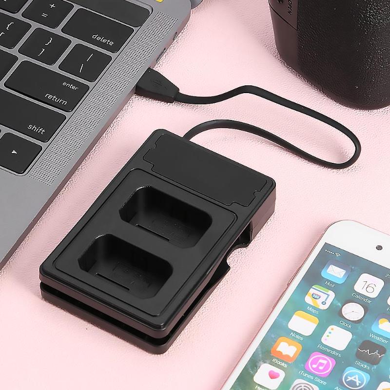 NP-FW50 Camera Battery Charger for Sony A6000 5100 A3000 A35 A55 A7S II Dual Ports Fast Charging Dock for Sony Camera Batteries