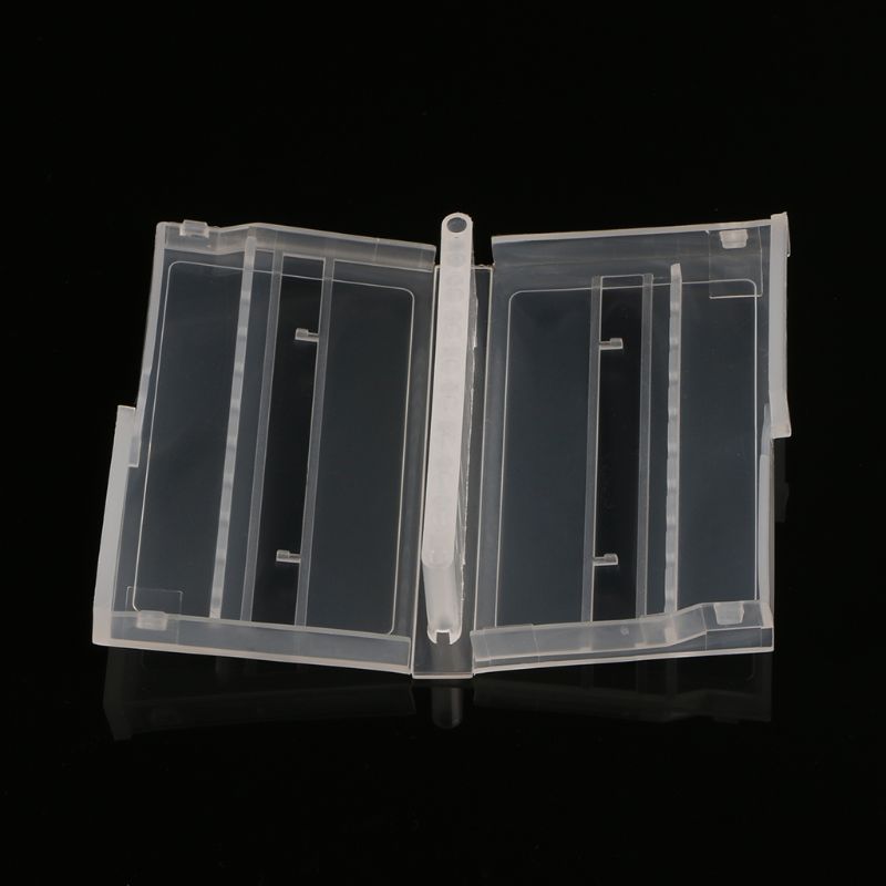 10 Holes Nail Drill Bit Case Plastic Empty Storage Box Milling Cutters Holder