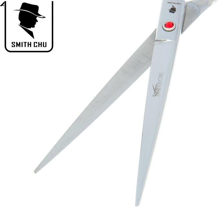Tijeras de aseo para mascotas Smith Chu, 8 ", Japón 440C, tijeras curvas para cortar el pelo de mascotas, cortadora de pelo B0061C