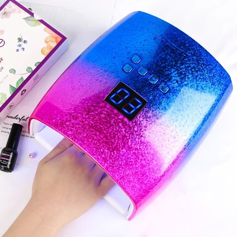 S10 Wiederaufladbare Nagel UV Lampe 48W Drahtlose Gel Polnisch Trockner Maschine UV Licht kabellos LED Lampe für NäGel