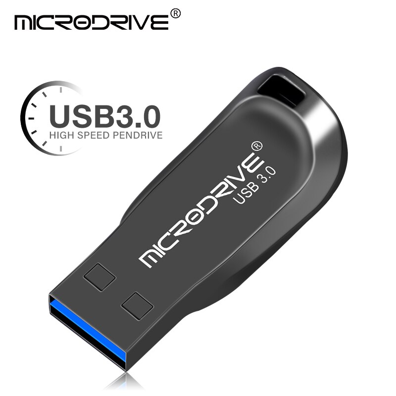 Usb 3.0 Metalen Pen Drive 8 Gb 16 Gb 32 Gb 64 Gb Usb Flash Drive Flash Usb Stick flash Disk 2.0 Memory Stick Usb 64 Gb: 64GB / Black