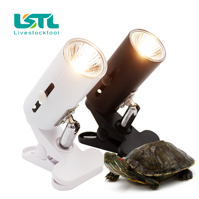 Reptiel Warmtelamp UVA + UVB 3.0 Kit met Clip-on Keramische Verlichting Houder UVA Verwarming Lamp Set schildpadden Hagedissen Verlichting