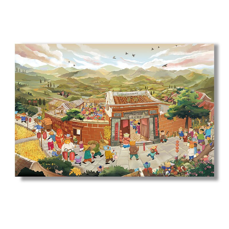 Migliaia di Pezzi Aereo Puzzle 1000 Pezzi Per Adulti Manuale Puzzle FAI DA TE Giocattoli di Decompressione Creativo Pittura Decorativa del Regalo Dei Bambini: PZ1007